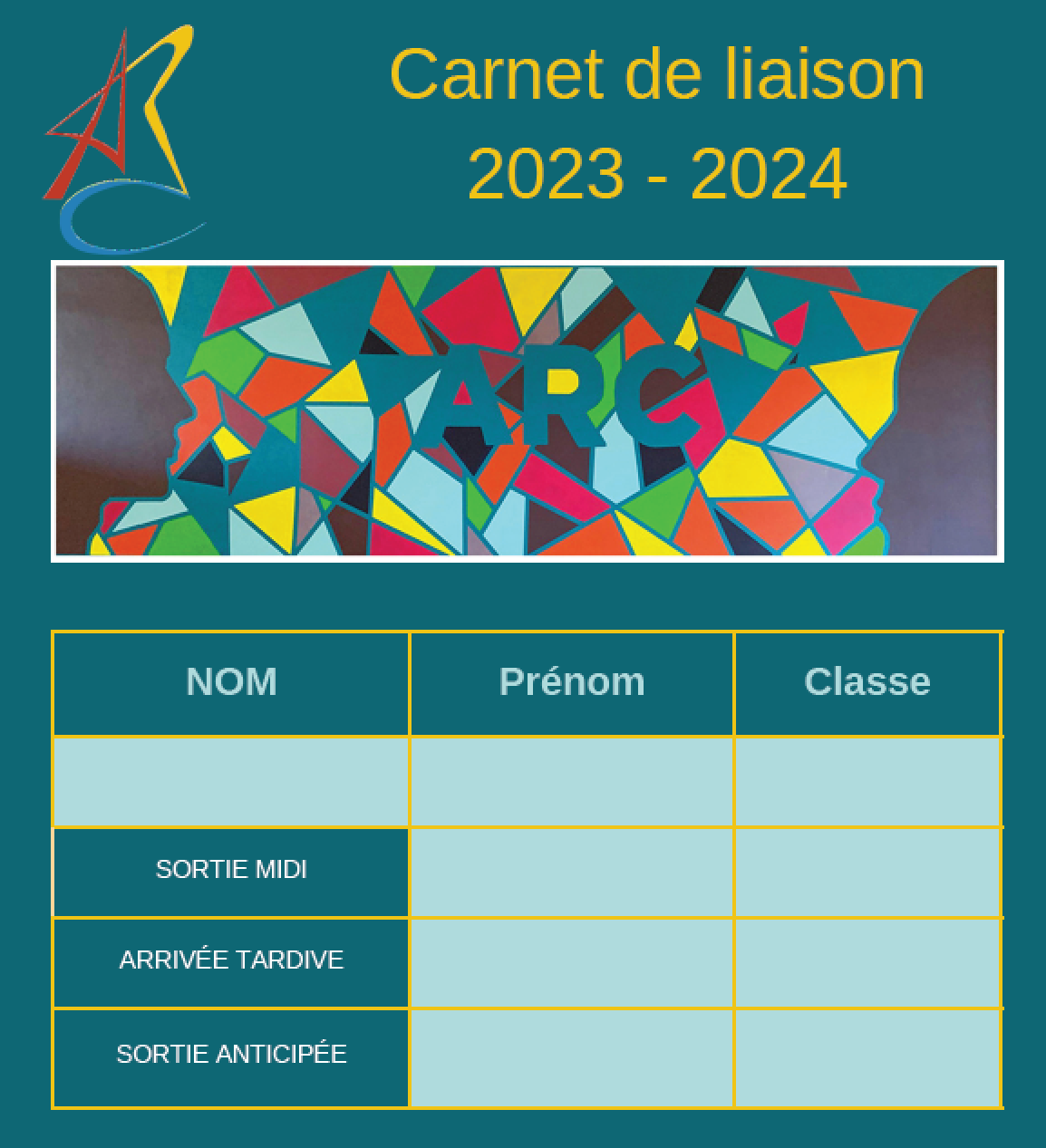 Carnet de liaison 2023-2024